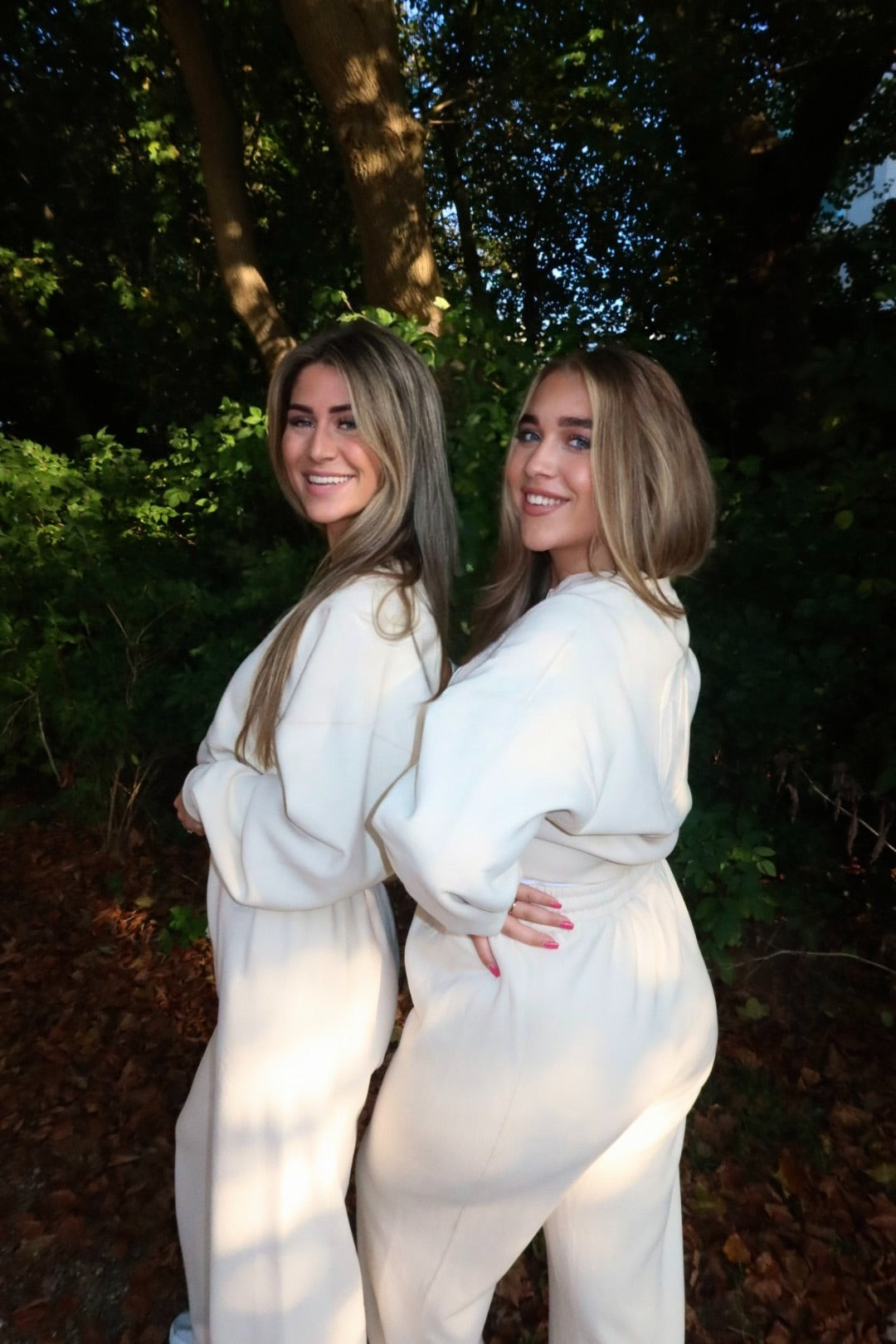 Logo zip sweater sand women