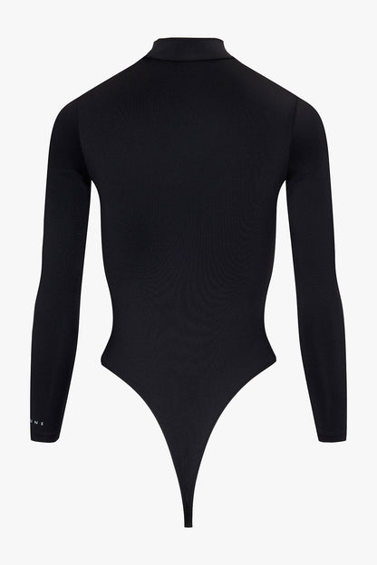 THE MOCK NECK BODY BLACK women — KATE JUNE
