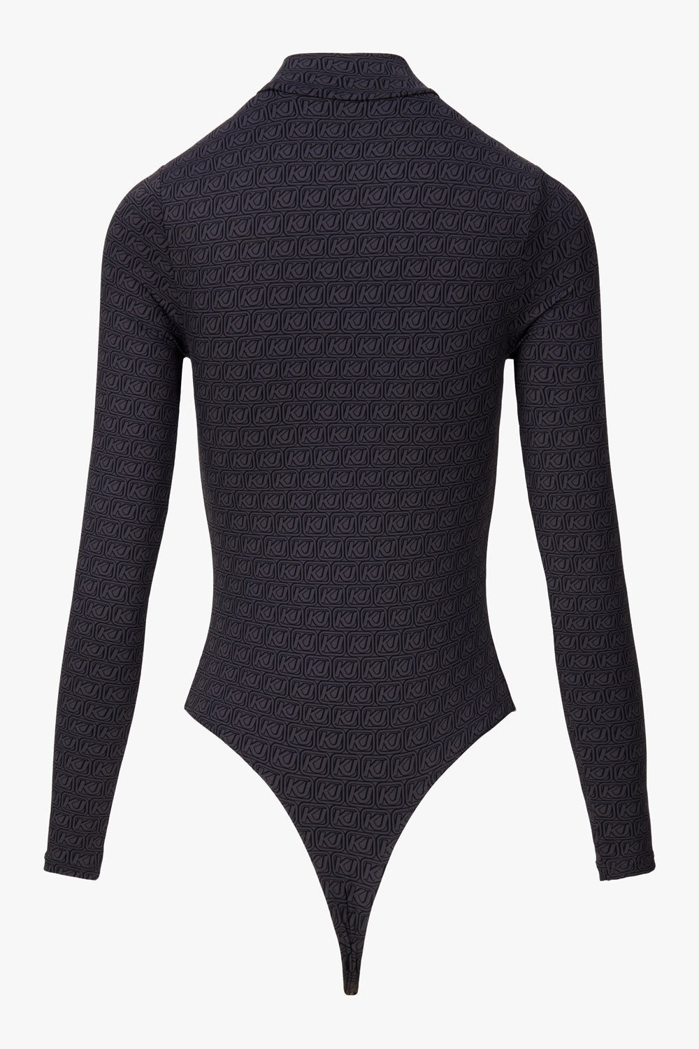THE MOCK NECK BODY GREY AOP women — KATE JUNE