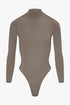 THE MOCK NECK BODY TAUPE women — KATE JUNE