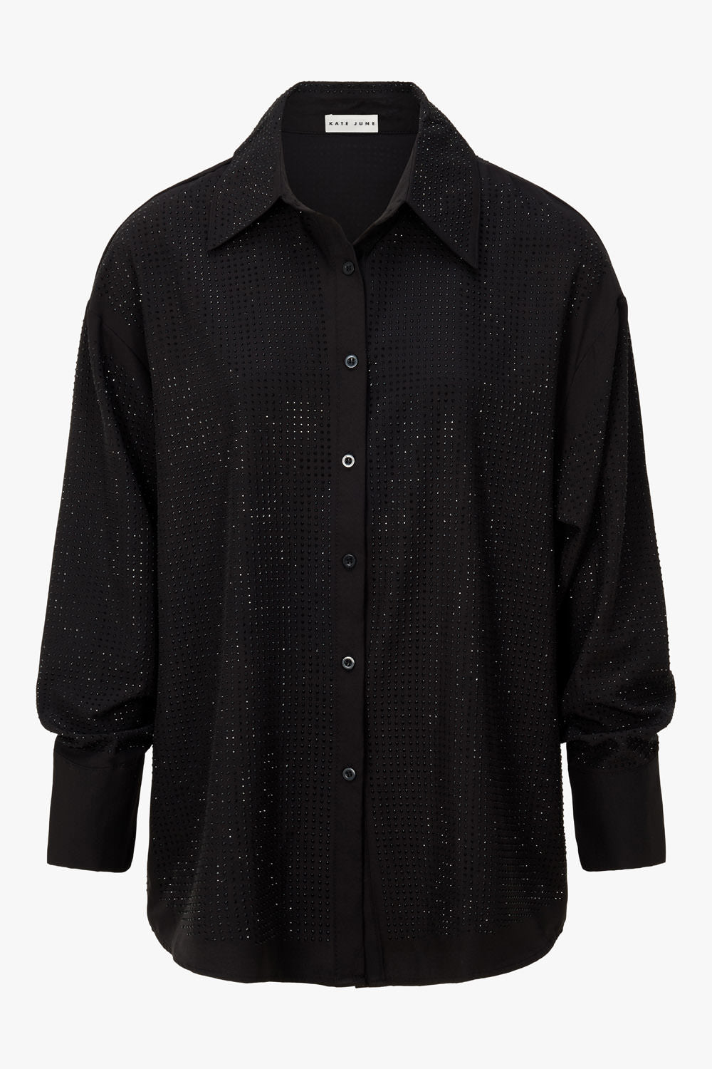 THE OVERSIZED STRASS STONES BLOUSE