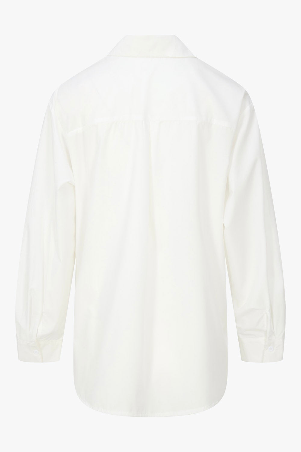 THE POPLIN PEARL BLOUSE