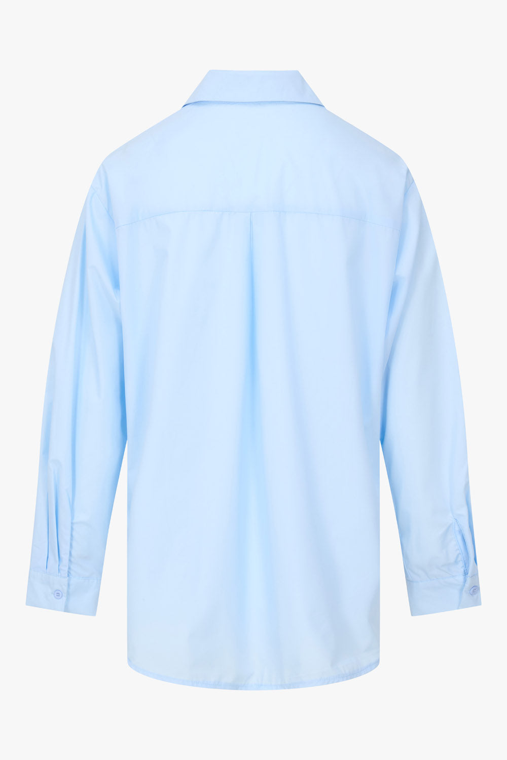THE POPLIN PEARL BLOUSE