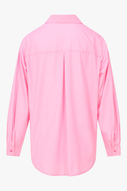 THE POPLIN PEARL BLOUSE