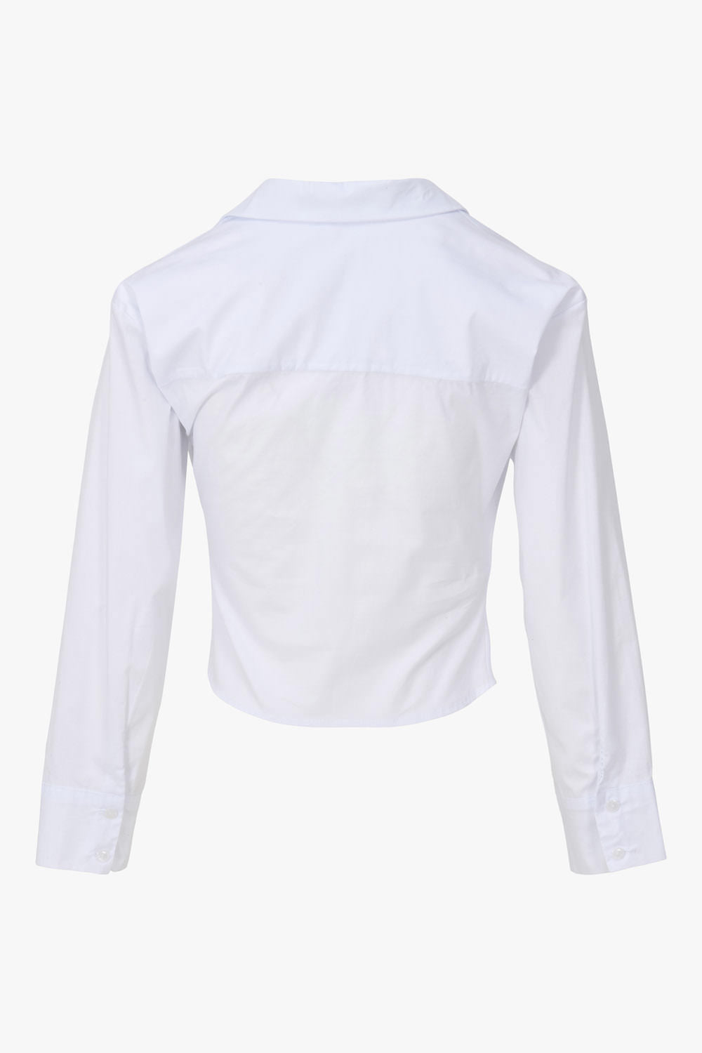 THE POPLIN STRAP BLOUSE