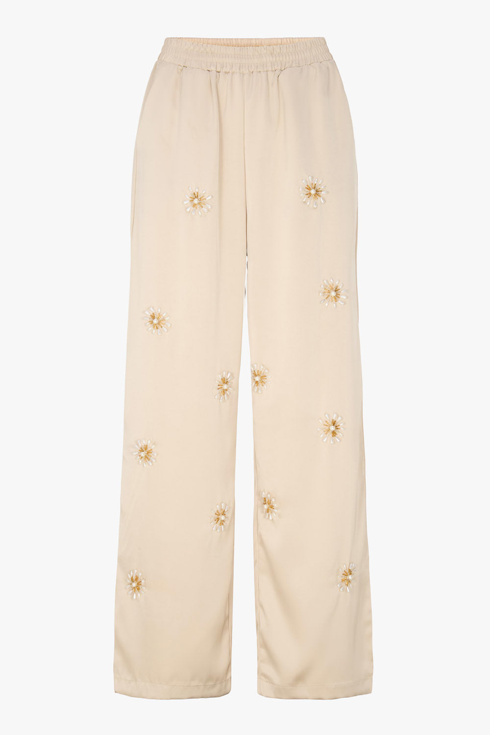 THE SATIN STRAIGHT LEG PANTS