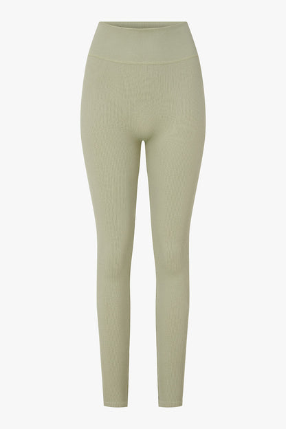 THE SEAMLESS ACTIVE LEGGING ARMY GREEN women — KATE JUNE