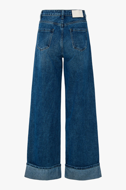 THE SELVEDGE WIDE LEG JEANS
