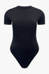 THE SHORT SLEEVE COLLAR BODY BLACK women — KATE JUNE