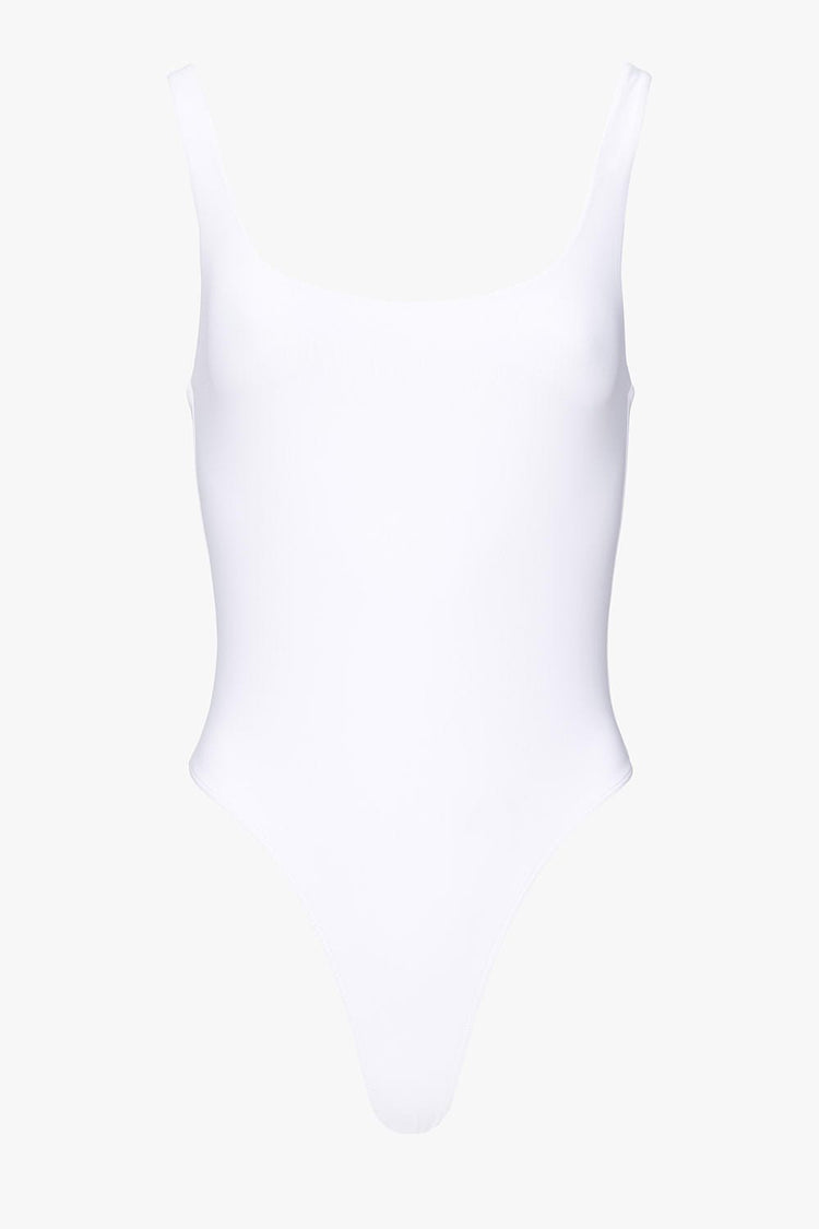 THE SLEEVELESS SQUARE NECK BODY