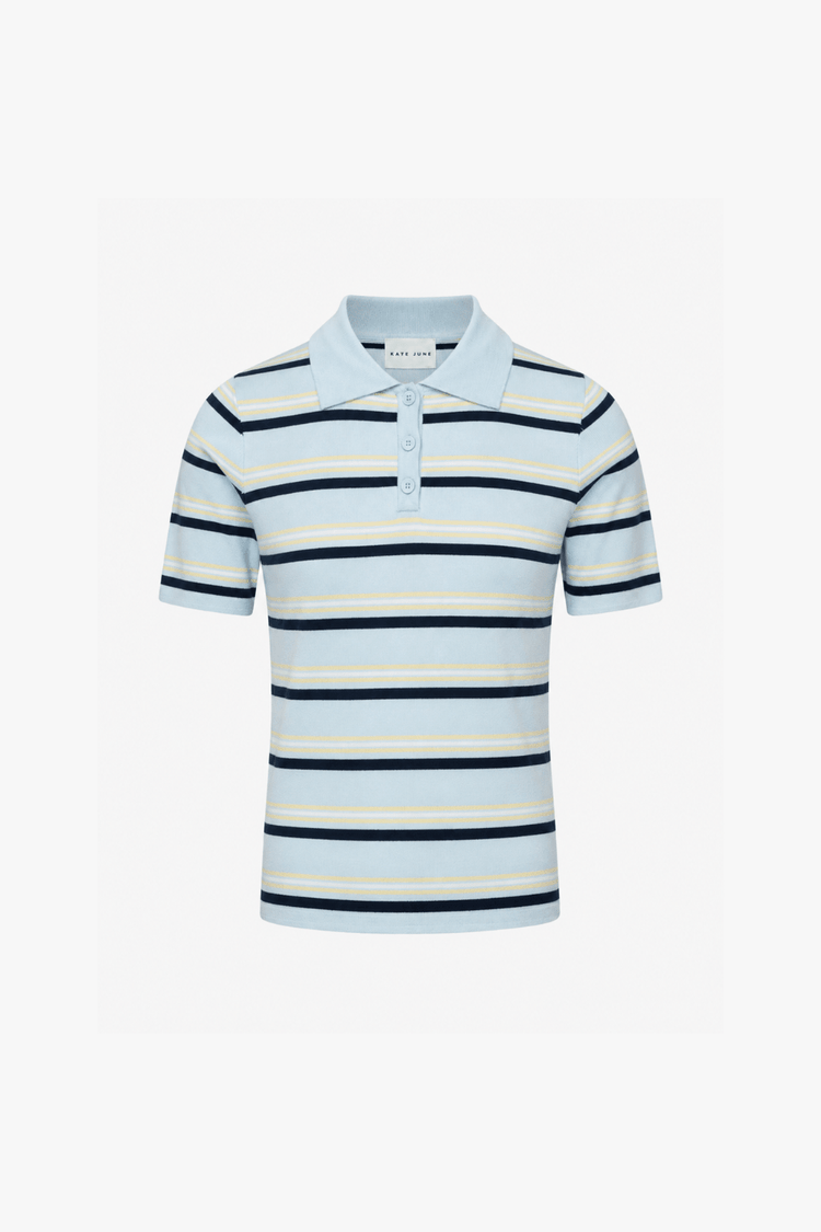 THE SOFT STRIPE POLO