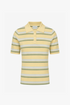 THE SOFT STRIPE POLO YELLOW women — KATE JUNE