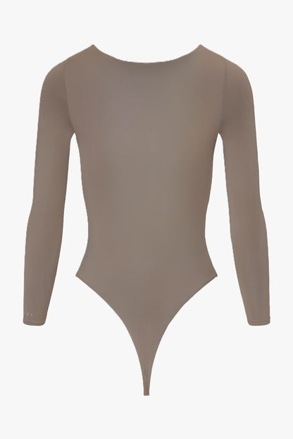 THE SQUARE NECK BODY TAUPE women — KATE JUNE