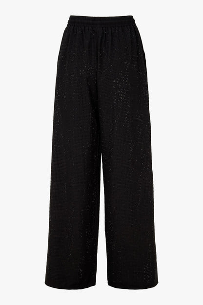 THE STRASS STONES WIDE LEG PANTS