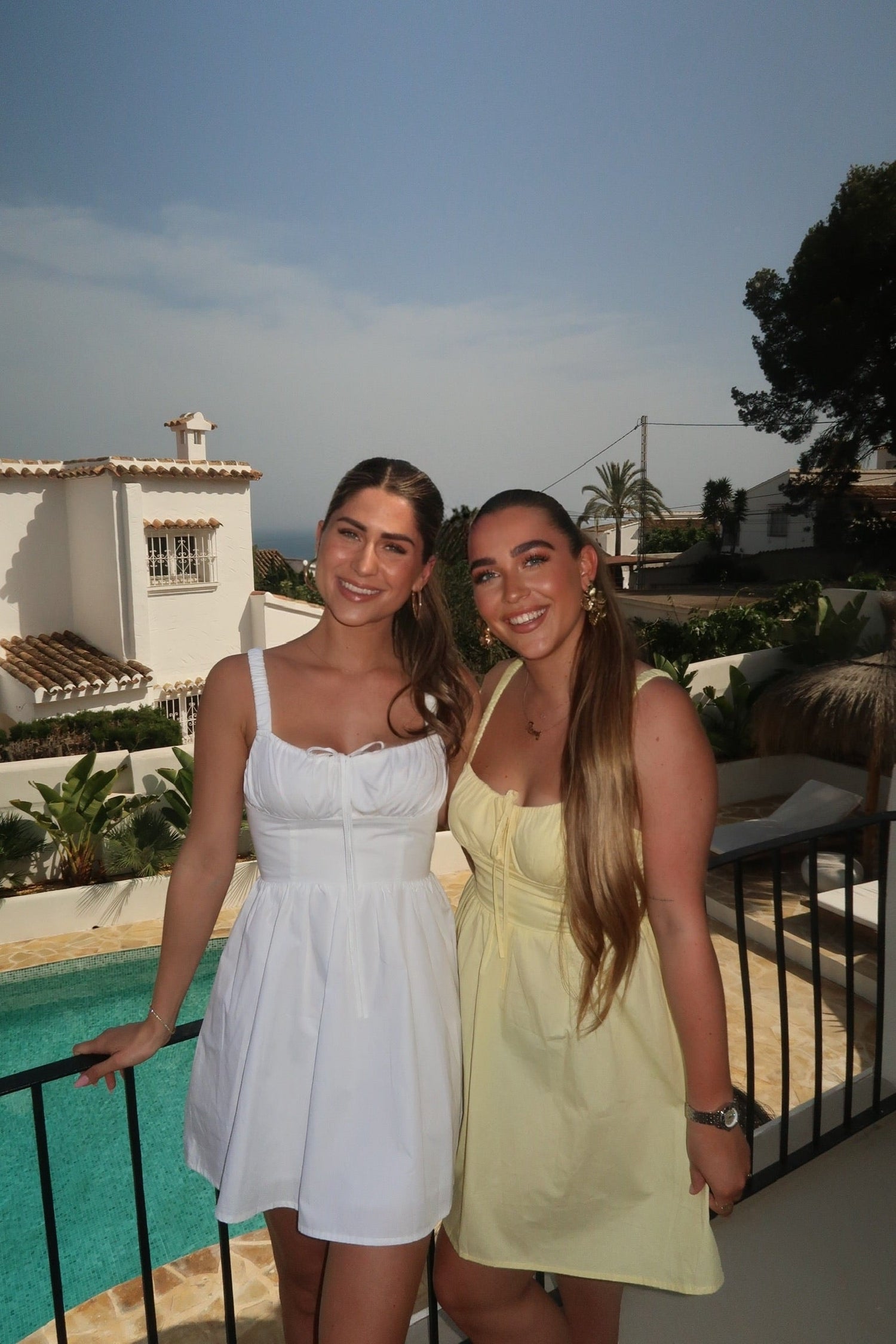 THE SUMMER MUSE POPLIN DRESS WHITE women — KATE JUNE