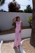 THE SUNSET SHELL GILET LIGHT PINK women — KATE JUNE
