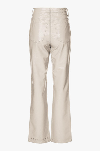 THE VINYL STRAIGHT LEG PANT