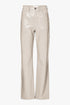 THE VINYL STRAIGHT LEG PANTS SAND women — KATE JUNE