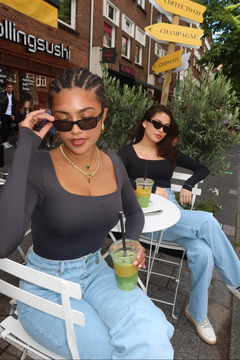 two women in KATE JUNE outfits — summer vibes