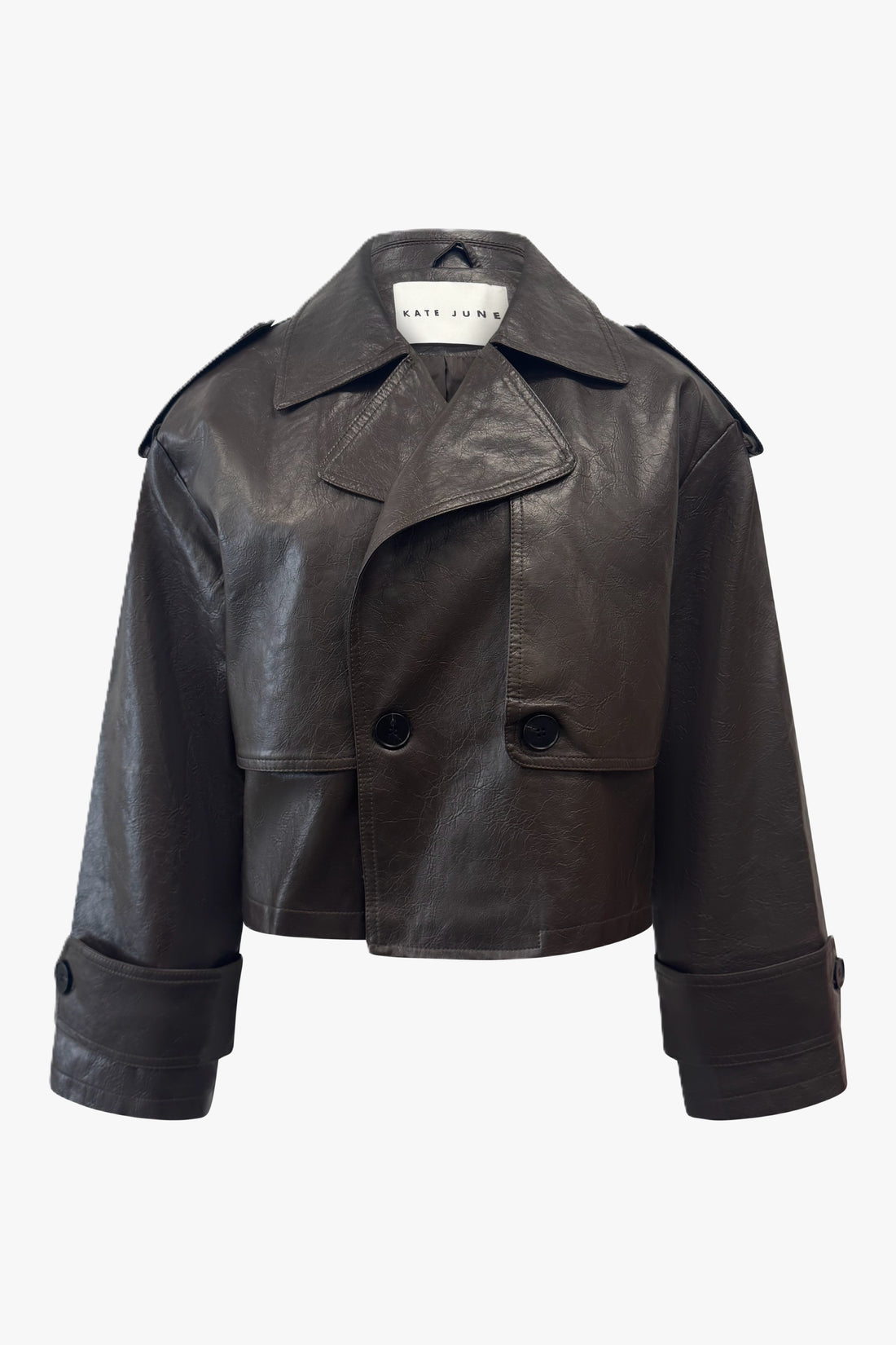 THE VINTAGE PU JACKET